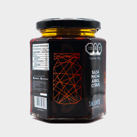 Salsa Macha Árbol Citrus