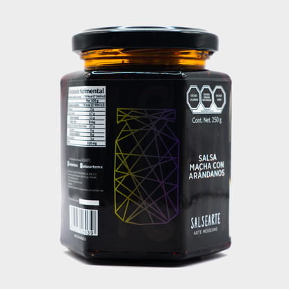 Salsa Macha con Arándanos