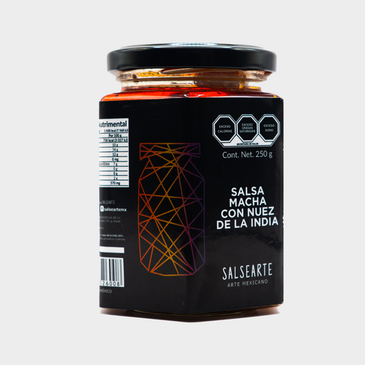 Salsa Macha con Nuez de la India
